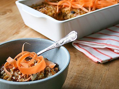 Carrot cake haver ontbijt