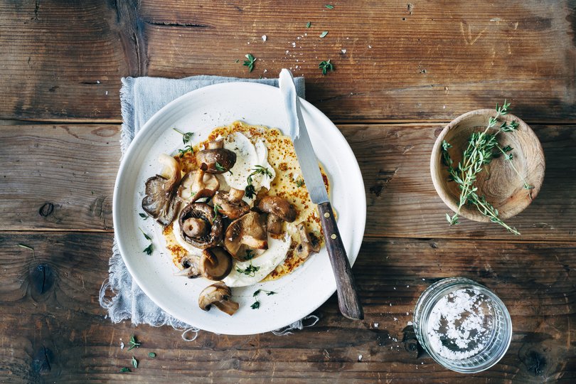 Pannenkoekjes van kikkererwtenmeel